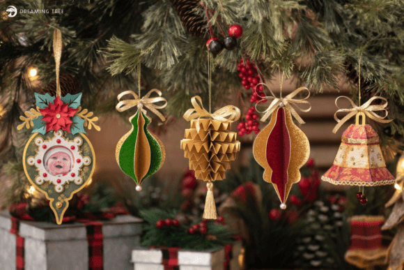 Download Festive Ornaments SVG Bundle - Bundle Collection
