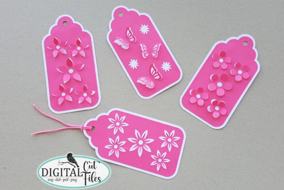 Download Pop Up 3D Gift Tag Svg Bundle Cut File - Bundle Collection