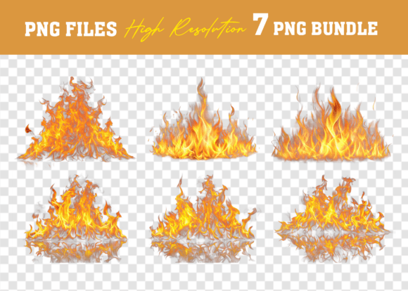 Download Watercolor Fire Flames Mega Bundle - Bundle Collection
