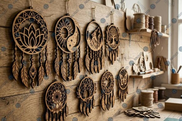 Download Dream Catcher Wall Decor Bundle SVG - Bundle Collection
