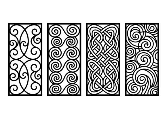 Download Celtic Knot &amp; Swirl Panel EPS Bundle - Bundle Collection