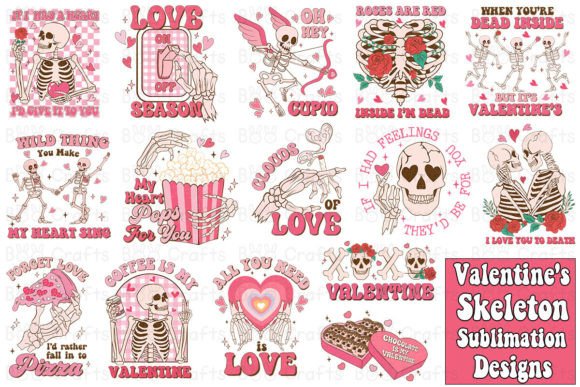 Download Funny Skeleton Valentine Png Bundle - Bundle Collection