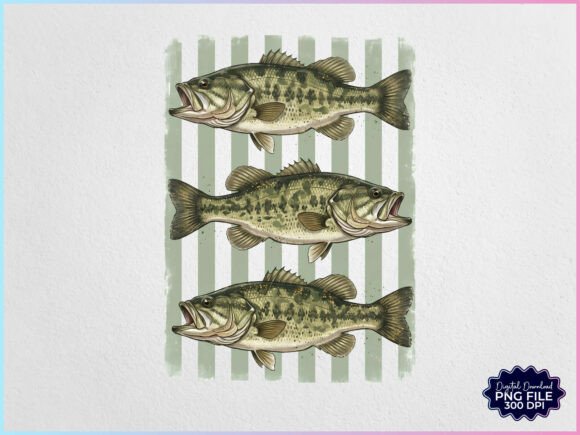 Download Preppy Camouflage Bass Fish PNG - Premium Resources