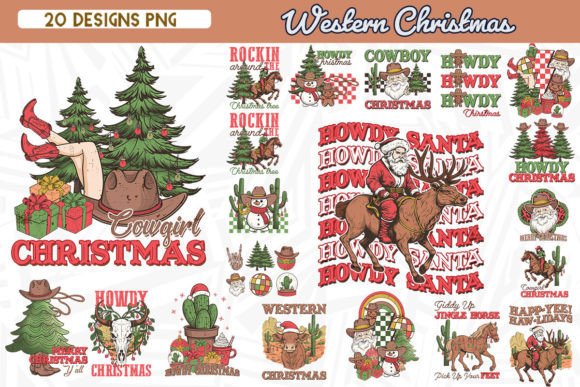 Download Western Christmas Sublimation Bundle - Bundle Collection