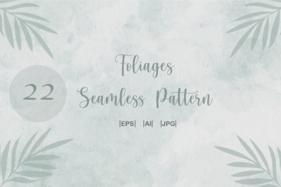 Download Foliages Seamless Patterns Bundle - Bundle Collection
