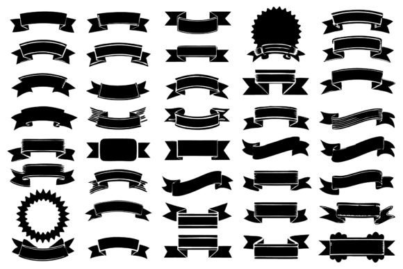 Download Banner, Banner Svg Bundle,Text Ribbon - Bundle Collection