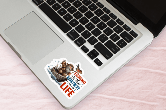 Download Fishing is the Sticker Design - Fish Collection