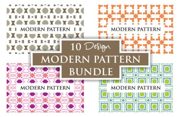 Download Modern Pattern Bundle #1 - Bundle Collection