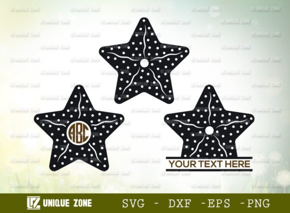 Download Star Fish SVG Monogram, Sea Animals Svg - Fish Collection