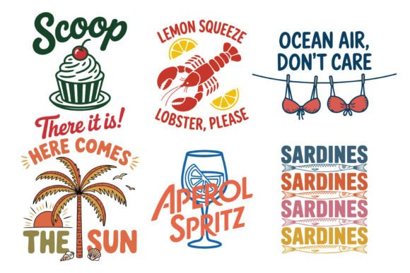 Download Coastal Vibes Summer SVG Bundle - Bundle Collection