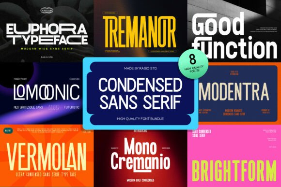 Download Condensed Sans Serif Bundle - Bundle Collection