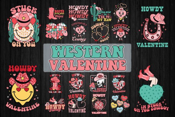 Download Howdy Western Valentine SVG Bundle - Bundle Collection